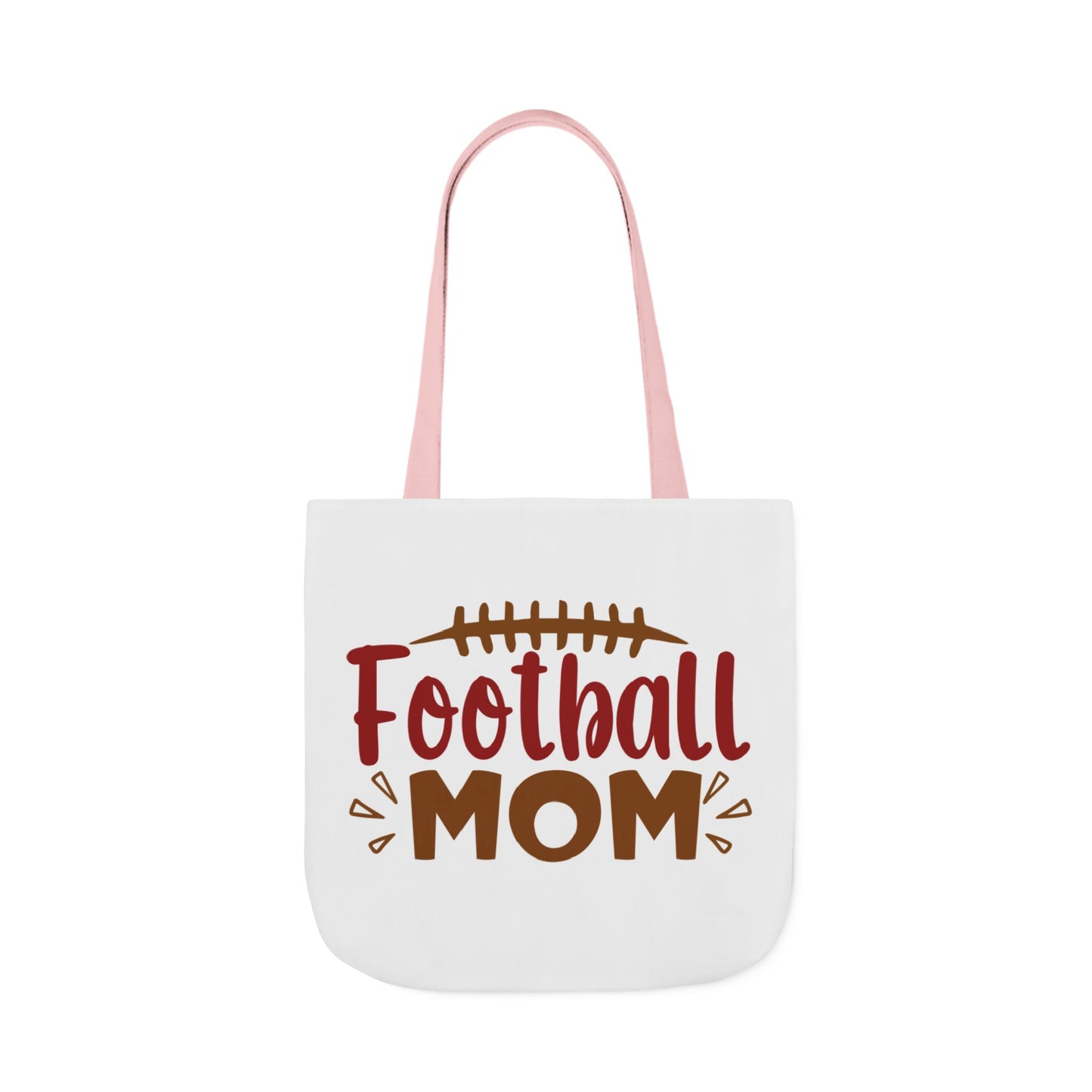 Football Mom Canvas Tote Bag — Game Day Reusable Grocery & Gear Tote