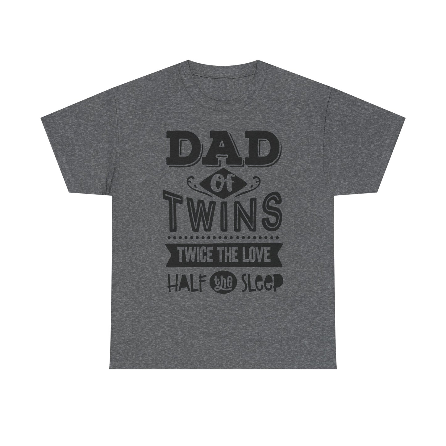Dad of Twins T-Shirt for Dad for Father's Day