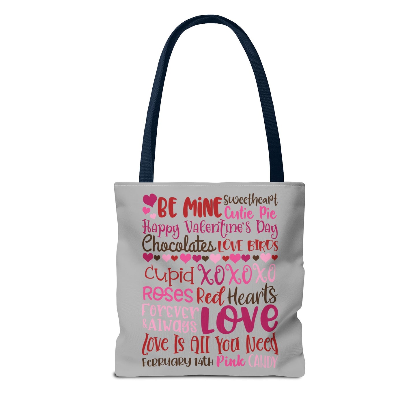 Valentine’s Day Love Words Tote Bag