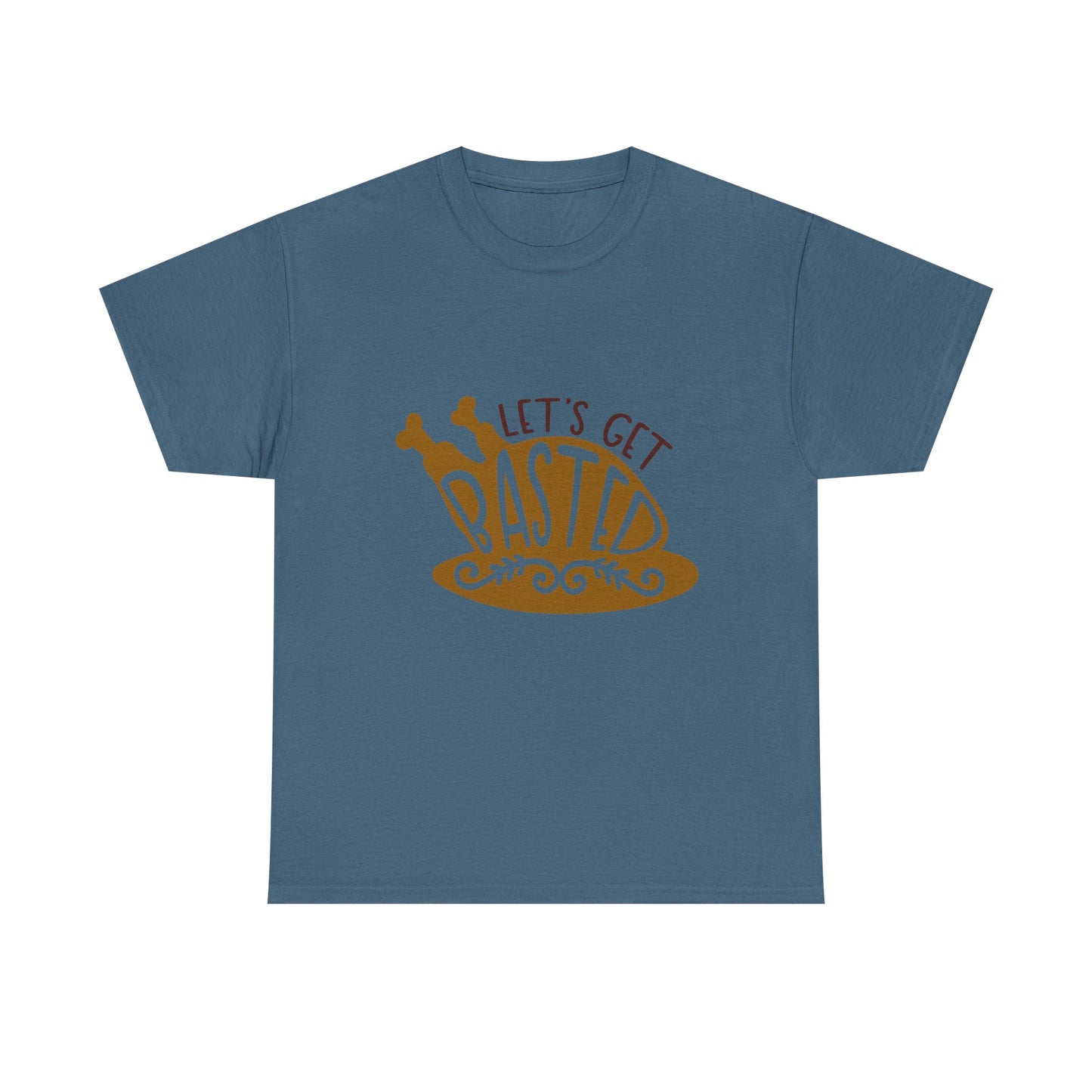 Funny Family Thanksgiving Tee, Let's Get Basted, Thanksgiving Puns Shirt, Turkey Day Top