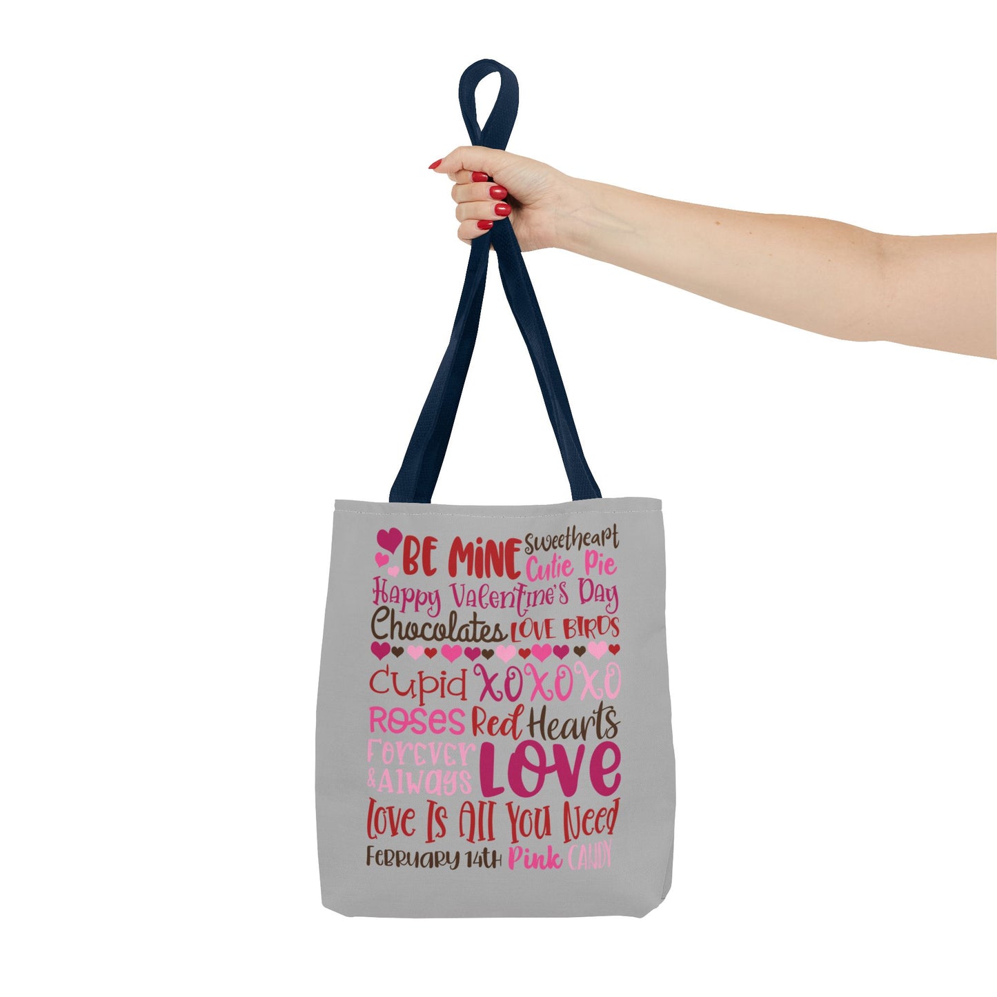Valentine’s Day Love Words Tote Bag
