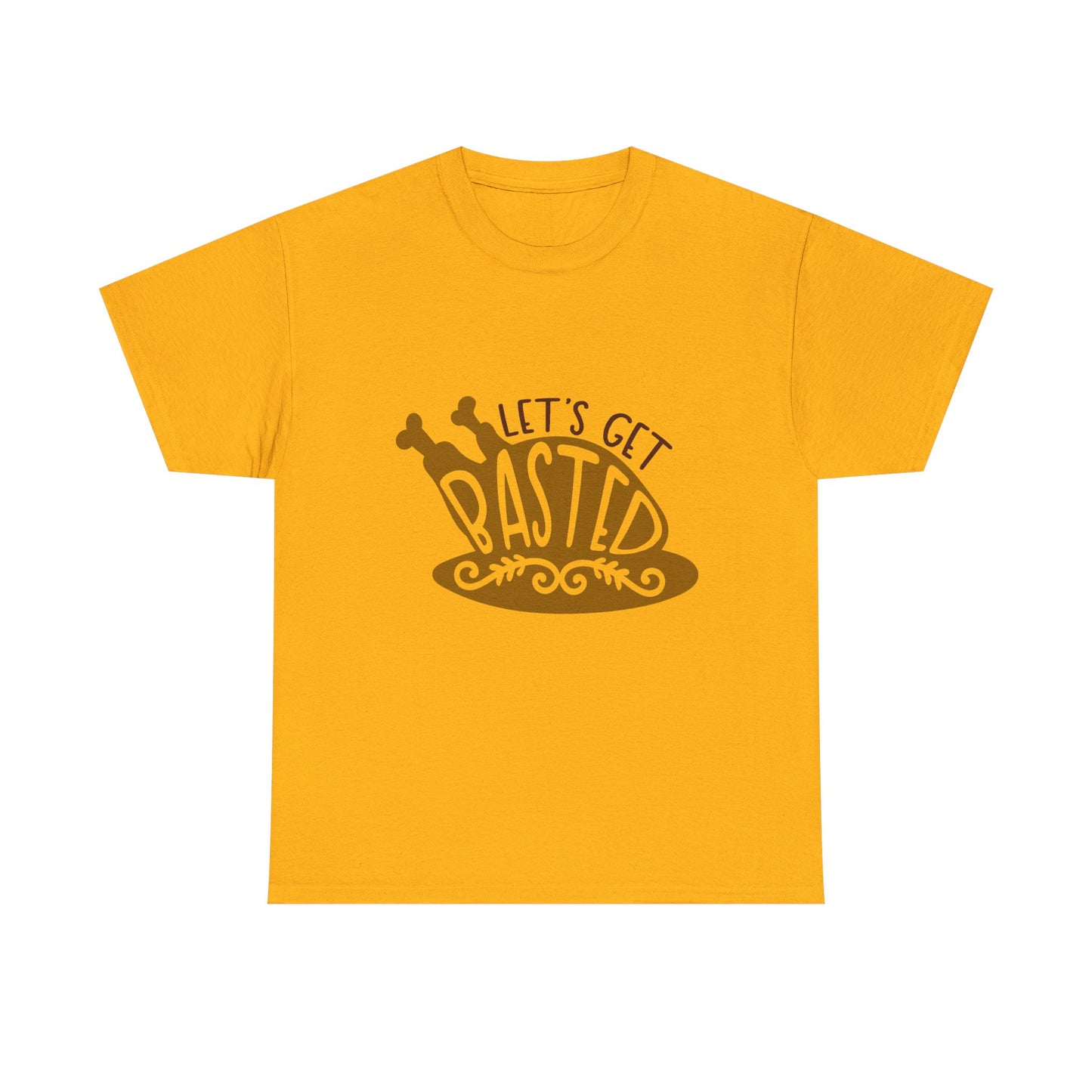 Funny Family Thanksgiving Tee, Let's Get Basted, Thanksgiving Puns Shirt, Turkey Day Top