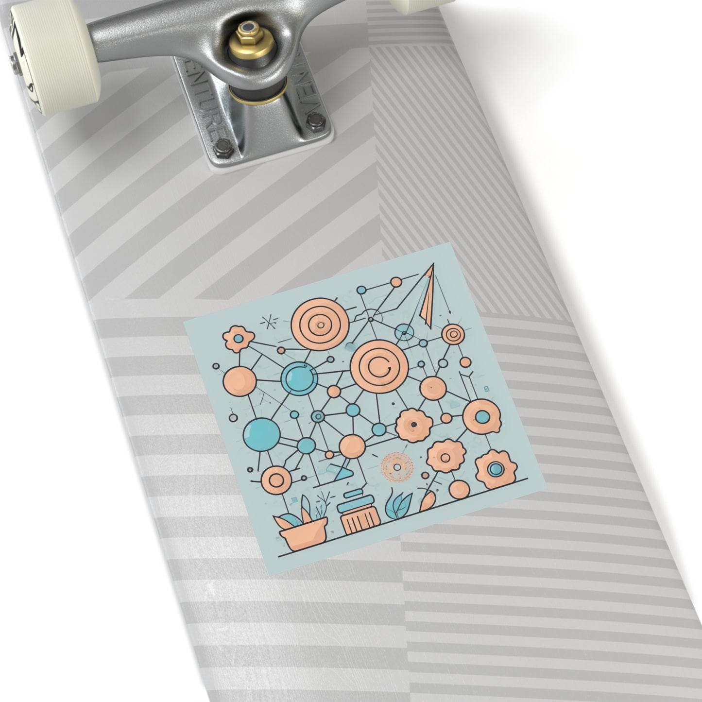 Educational Science Stickers | Vinyl Decals for Science Enthusiasts | Fun Lab and Research Themed Stickers for Laptops and Notebooks