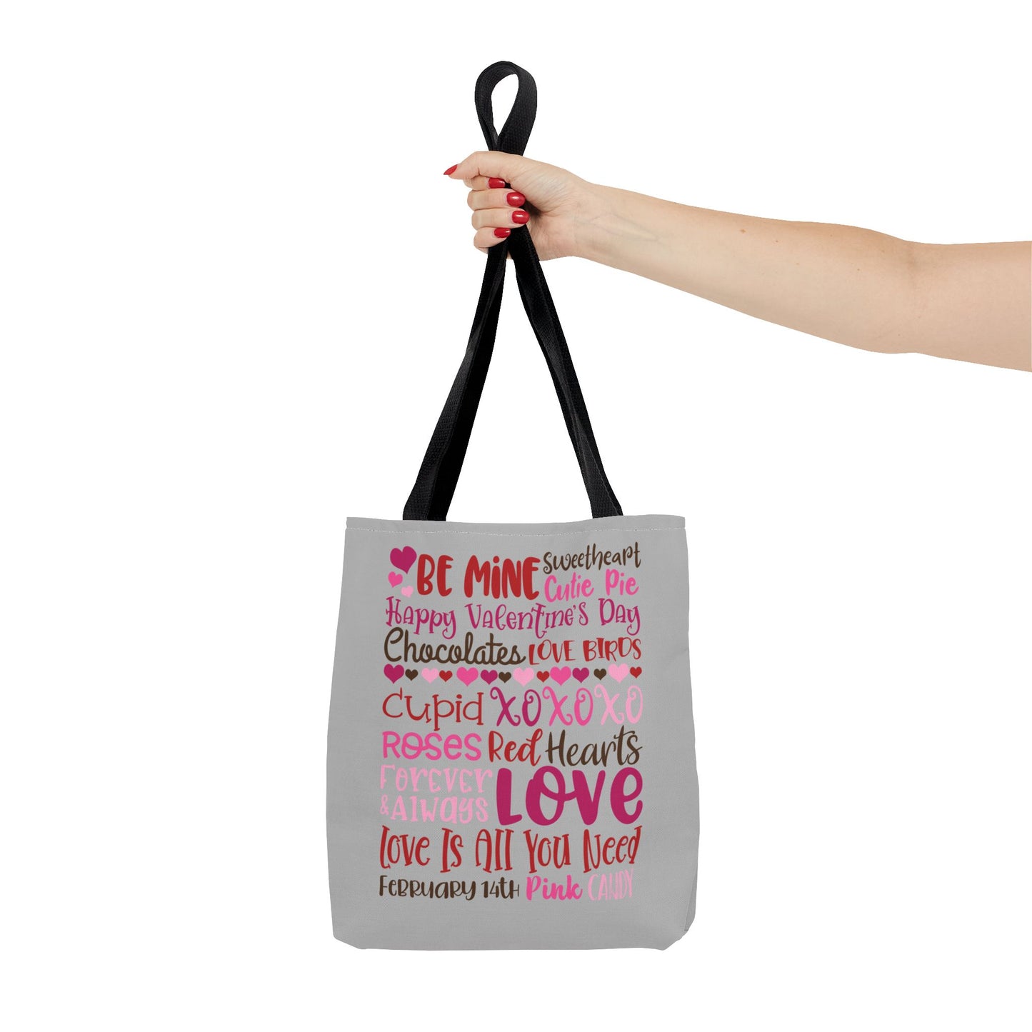 Valentine’s Day Love Words Tote Bag