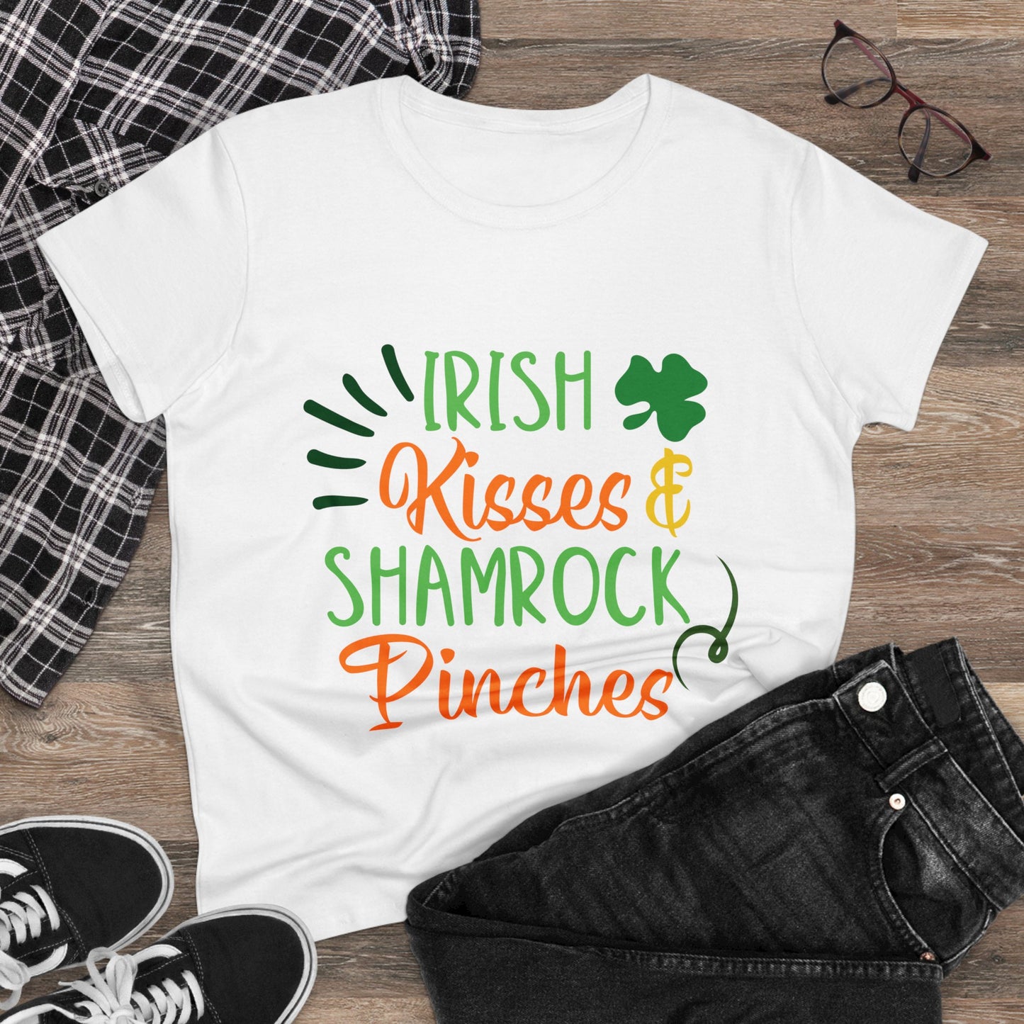Irish Kisses St. Patrick's Day Women's Tee