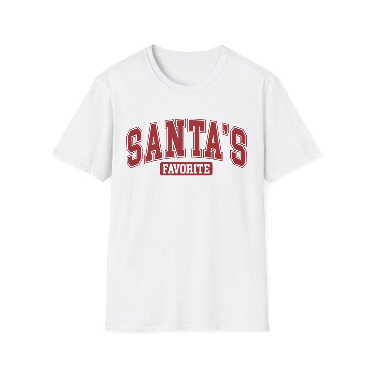 Santa's Favorite T-Shirt — Funny Christmas Holiday Tee