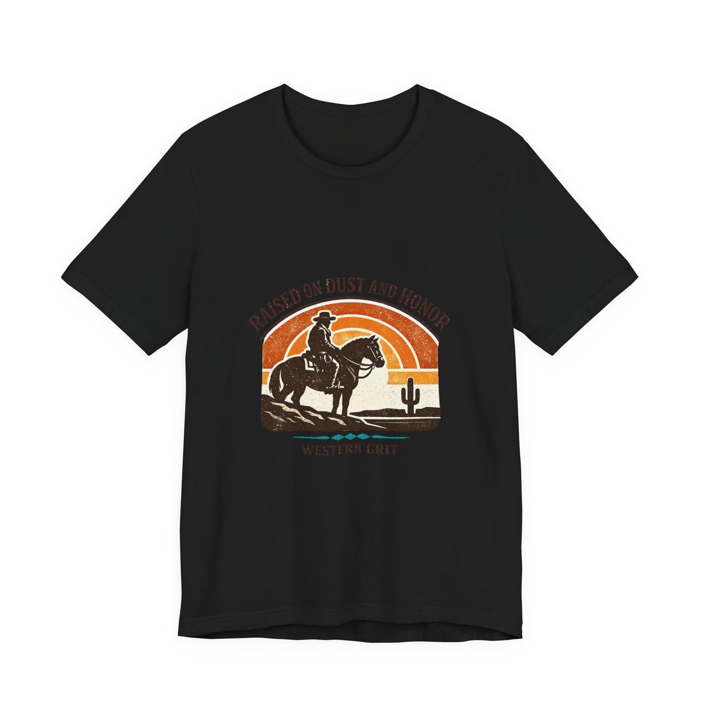 Raised on Dust and Honor Tee | Western cowboy, vintage Americana