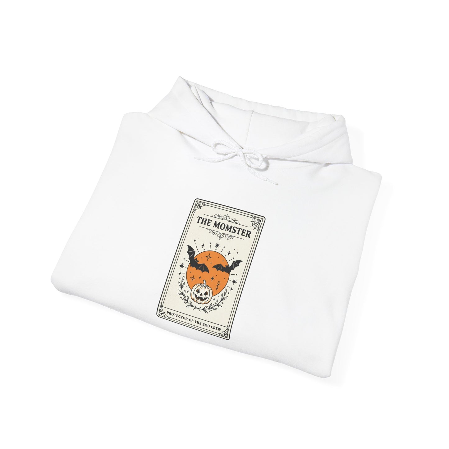 Momster Pumpkin Crest Hoodie | Halloween Momster, Spooky Retro