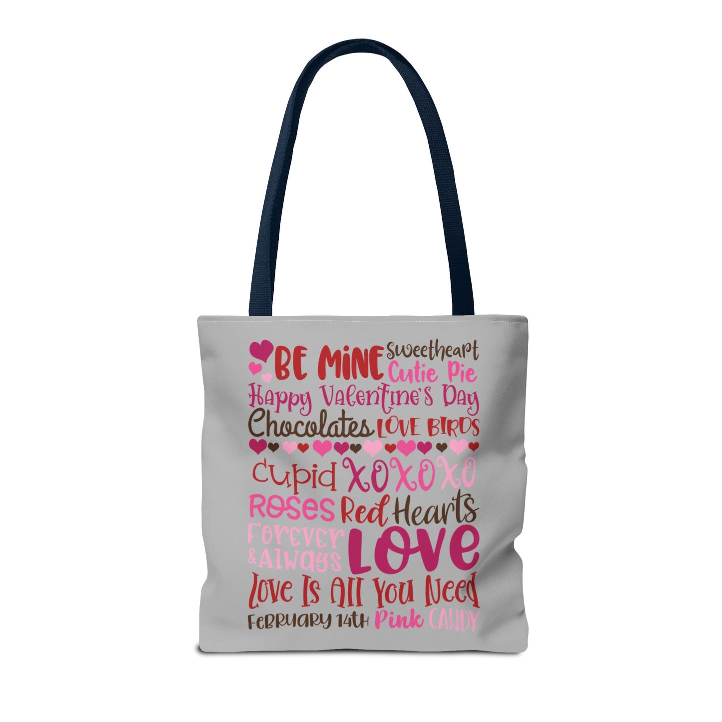 Valentine’s Day Love Words Tote Bag