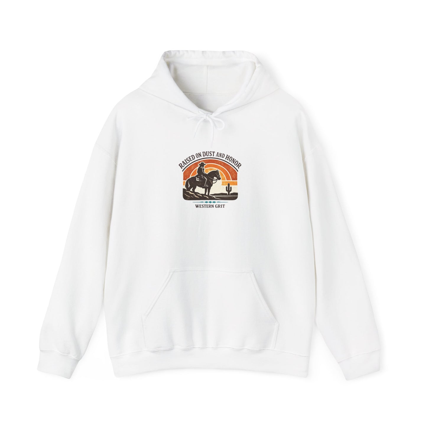Western Cowboy Frontier Hoodie | Americana vintage rodeo sweatshirt