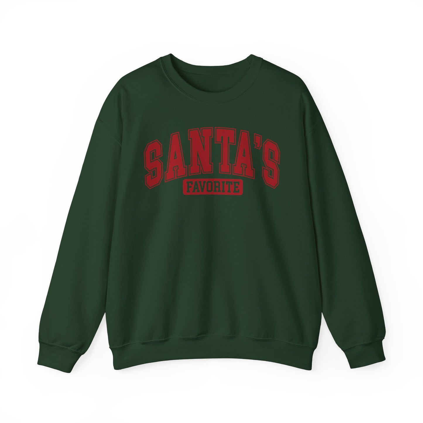 Santa's Favorite Crewneck Sweatshirt