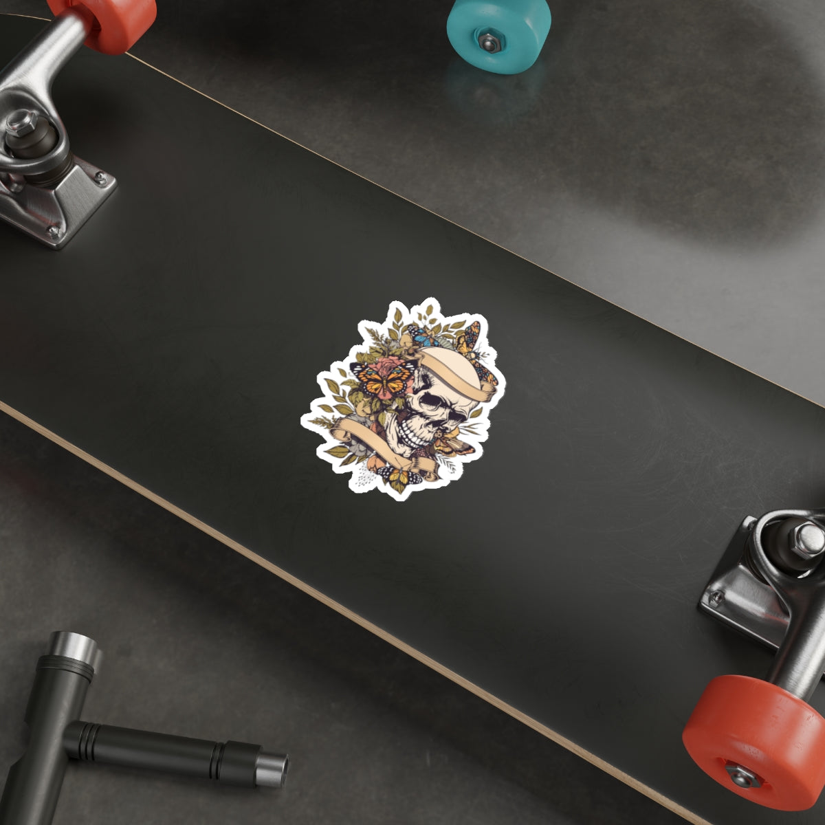 Skull Sticker
