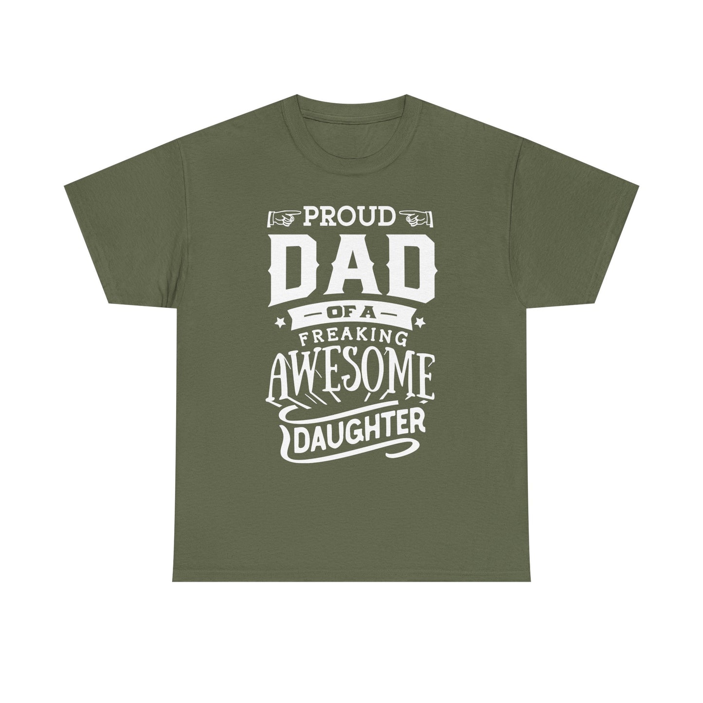 Proud Dad of an Awesome Daughter T-Shirt for Dad for Father's Day
