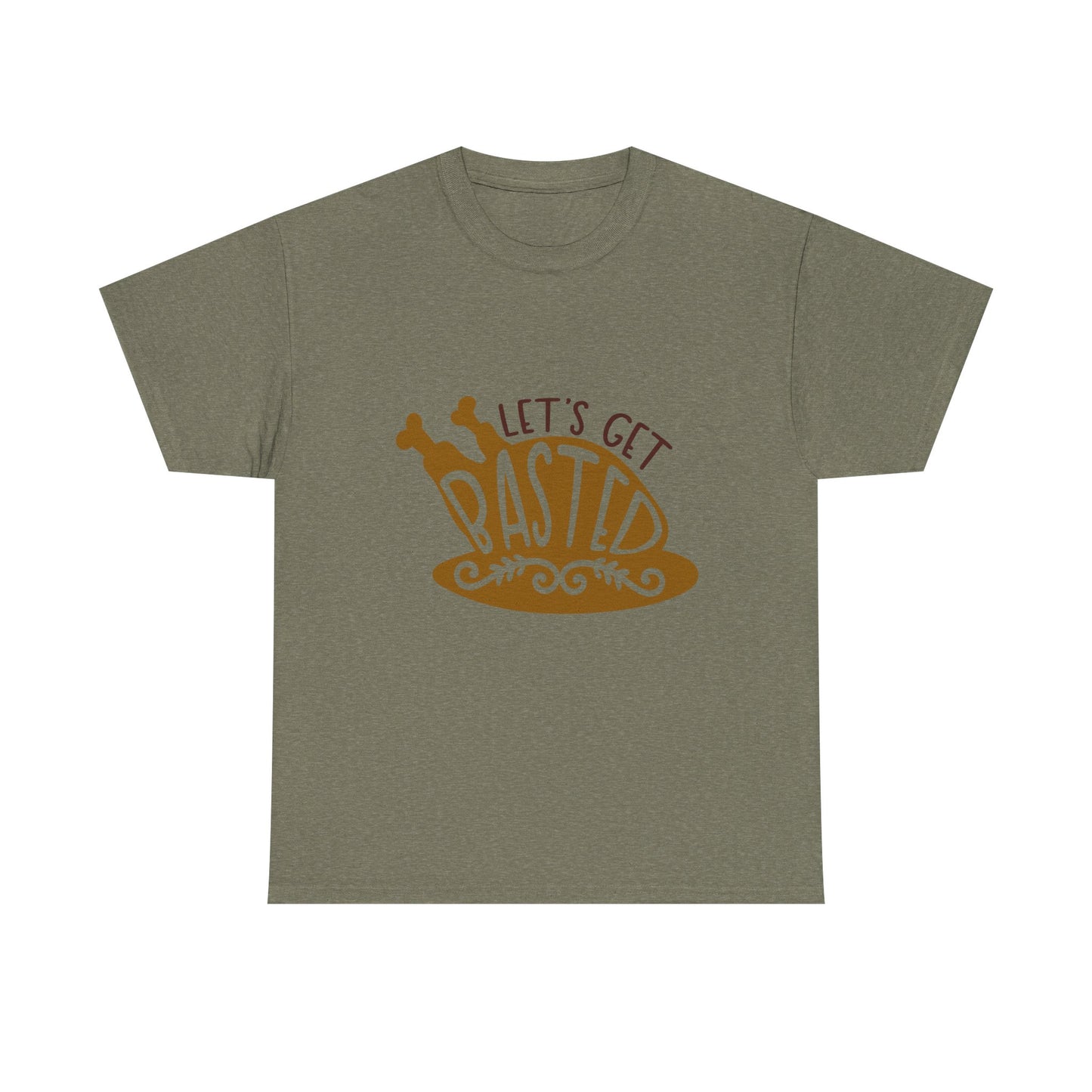 Funny Family Thanksgiving Tee, Let's Get Basted, Thanksgiving Puns Shirt, Turkey Day Top