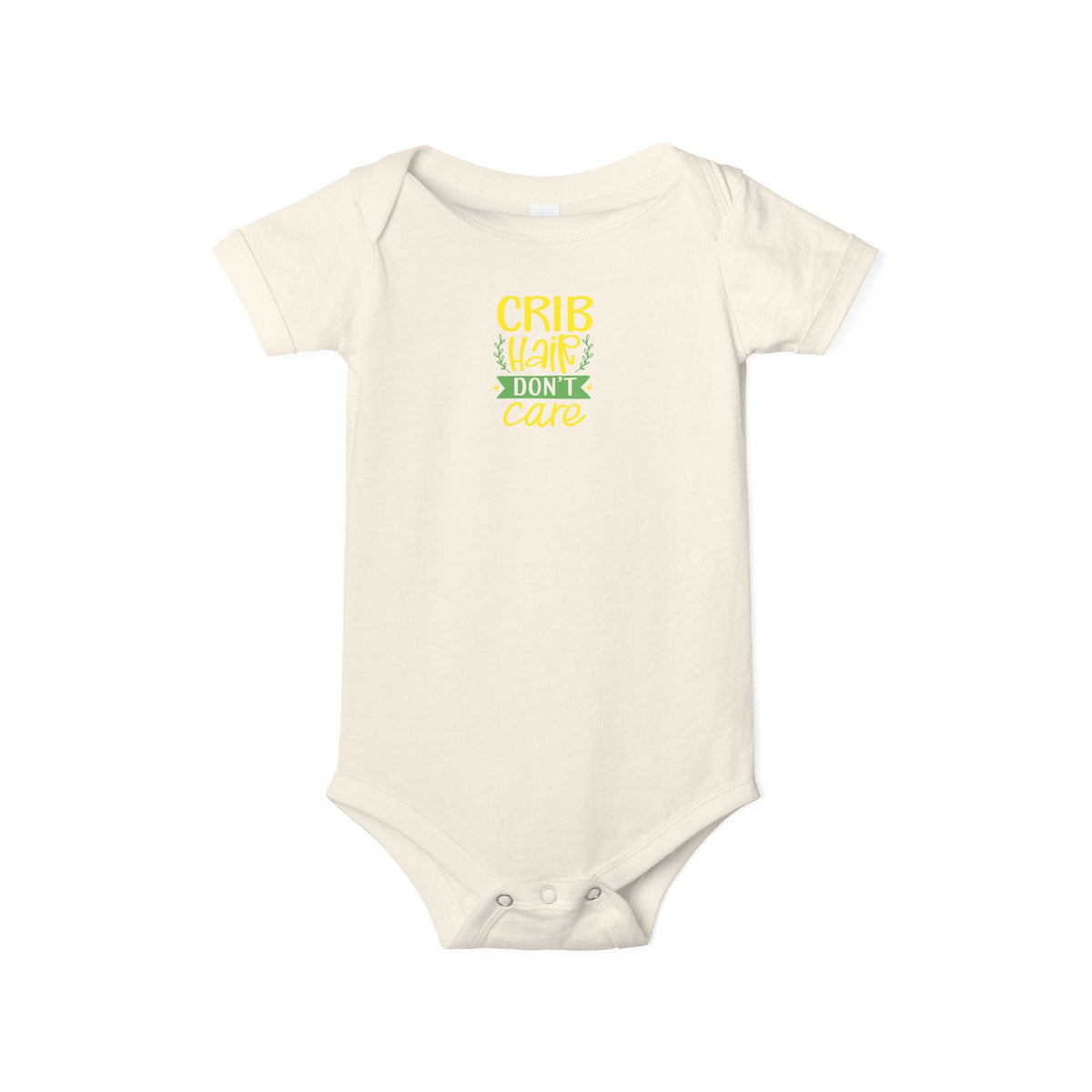 Crib Hair Don't Care Infant One-Piece Bodysuit
