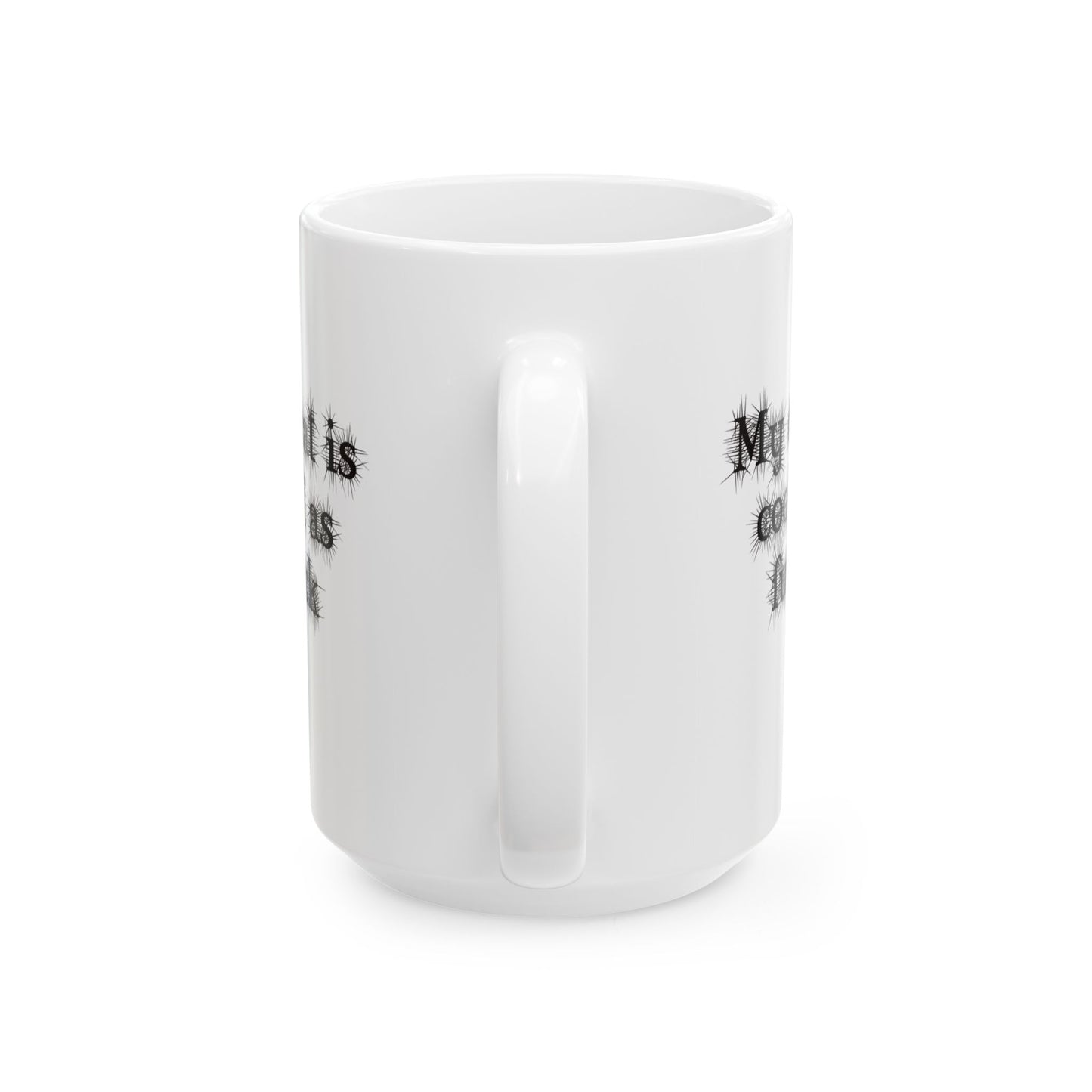 My Cat is Cool as F*** 11 and 15 oz Ceramic Mug – Funny Cat Lover Gift