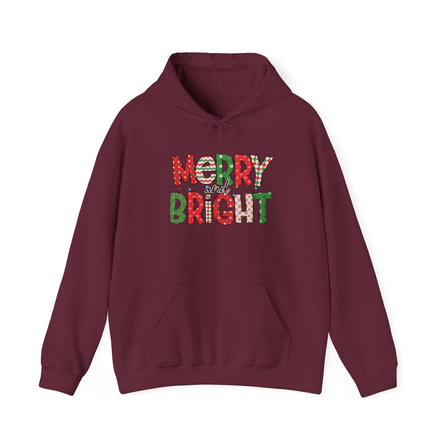 Merry and Bright Christmas Hoodie