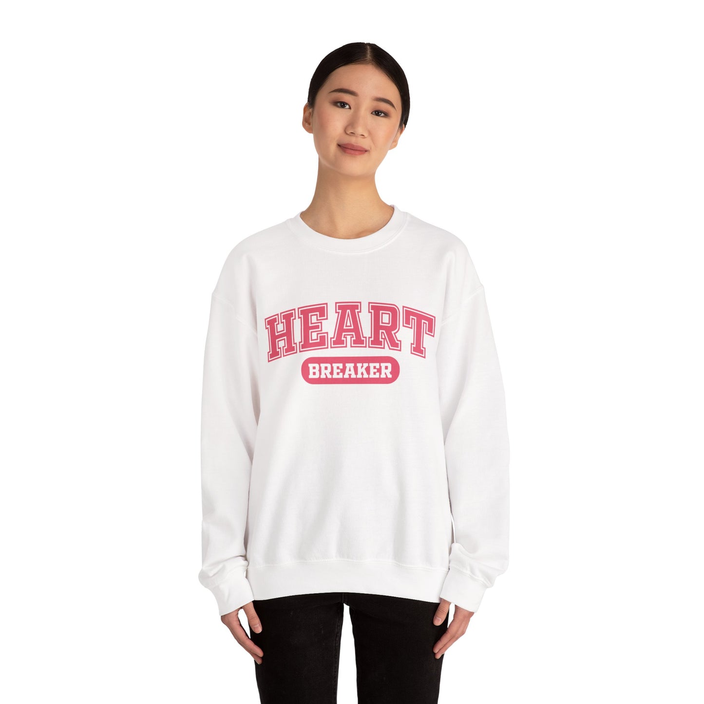 Heartbreaker Feminine Graphic Crewneck Sweatshirt