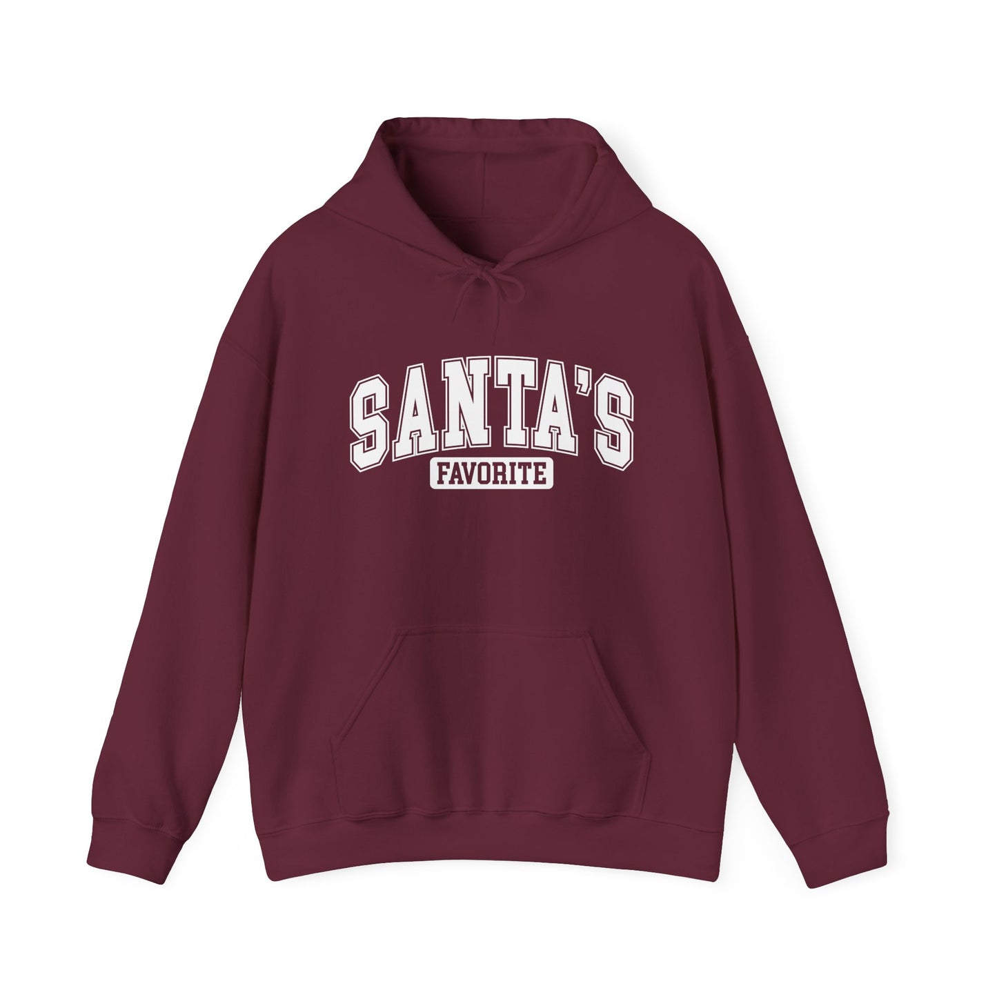 Santa's Favorite Family Unisex Christmas Hoodie