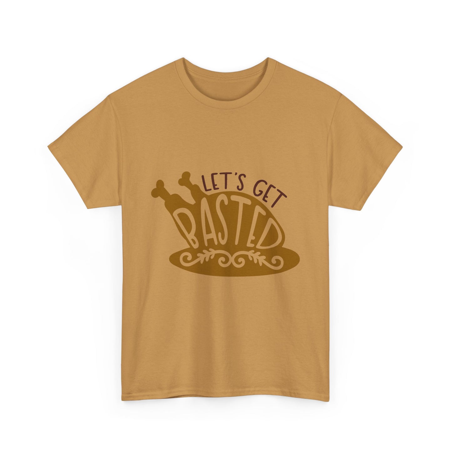 Funny Family Thanksgiving Tee, Let's Get Basted, Thanksgiving Puns Shirt, Turkey Day Top