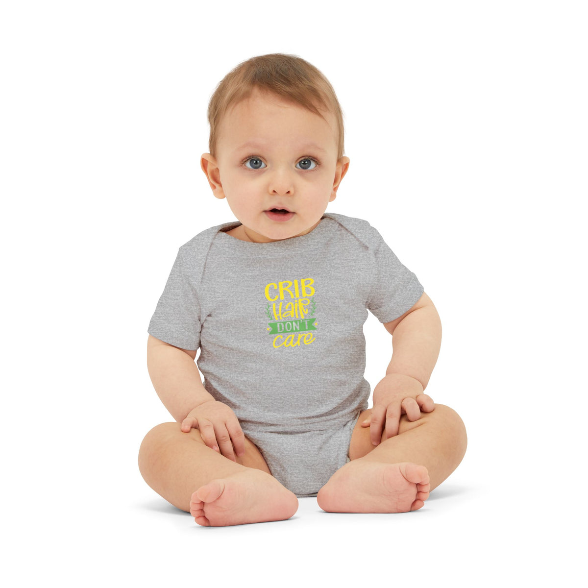 Crib Hair Don't Care Infant One-Piece Bodysuit