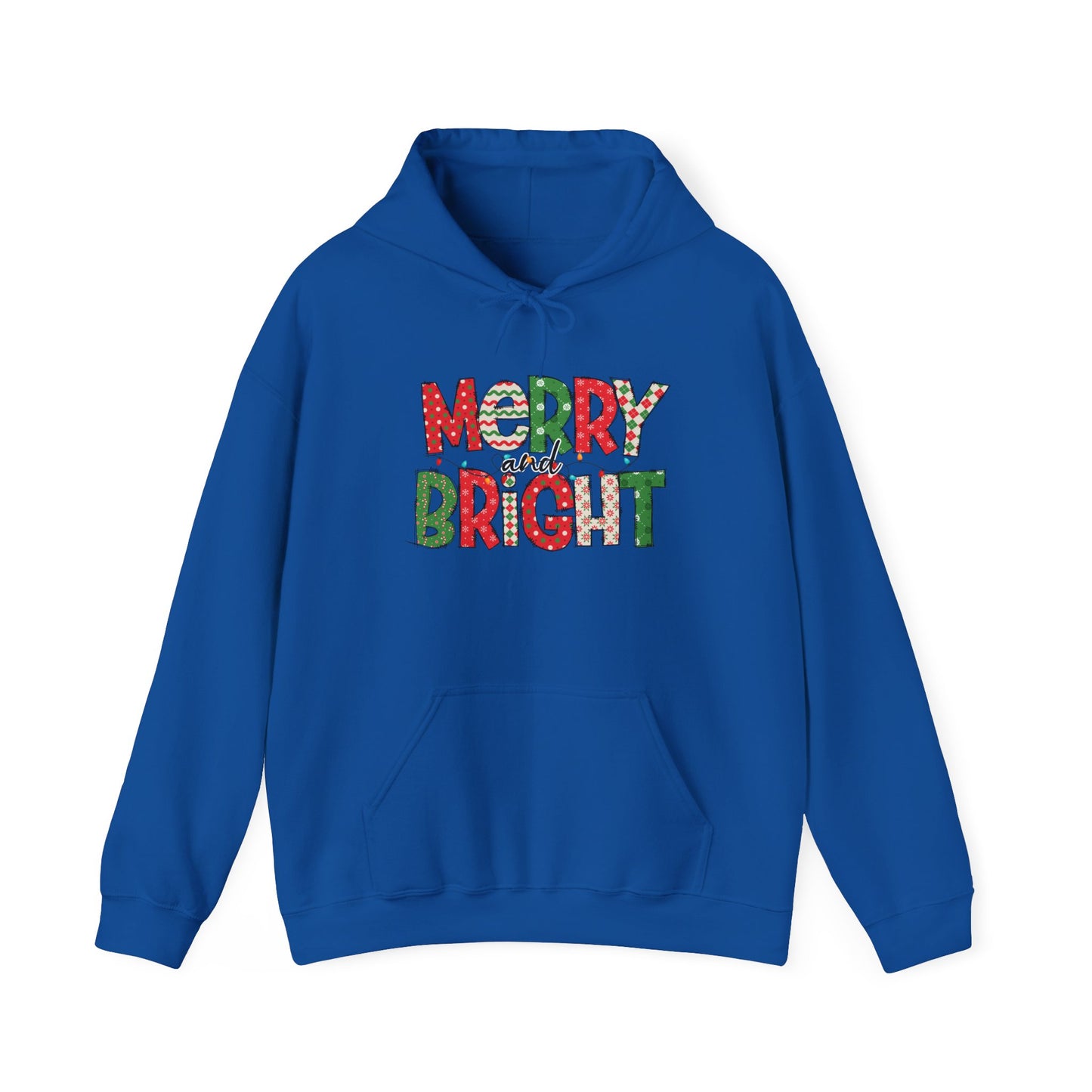 Merry and Bright Christmas Hoodie