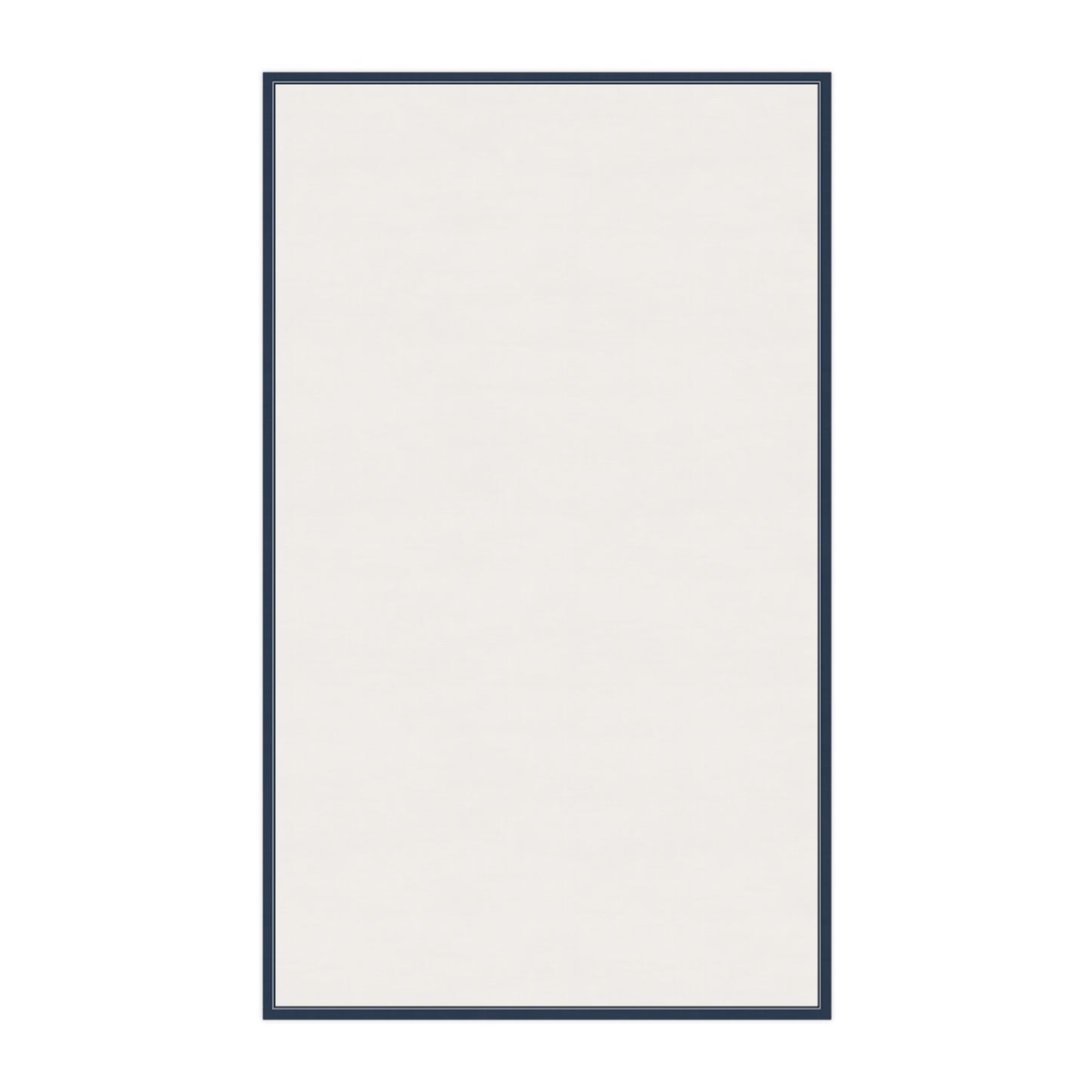 Bake It Till You Make It Kitchen Towel - White on Blue