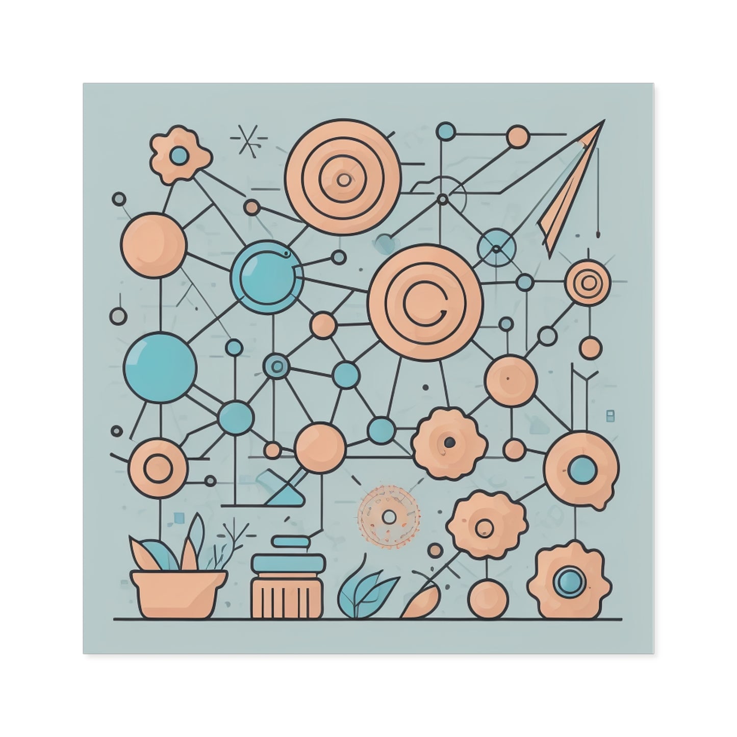 Educational Science Stickers | Vinyl Decals for Science Enthusiasts | Fun Lab and Research Themed Stickers for Laptops and Notebooks