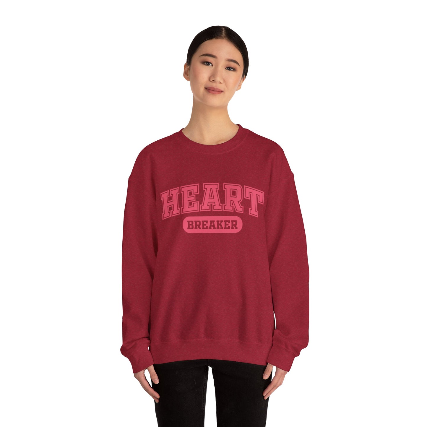Heartbreaker Feminine Graphic Crewneck Sweatshirt