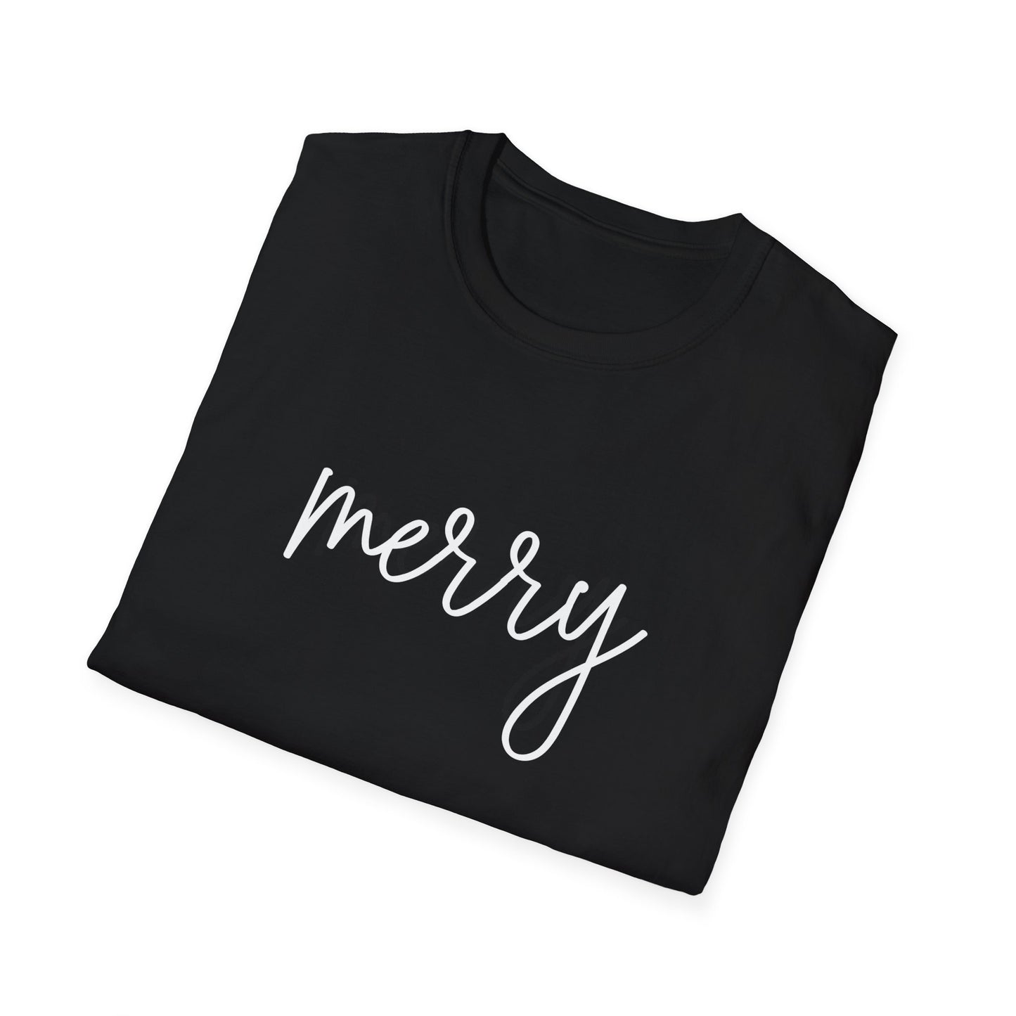 Merry Holiday T-Shirt — Cute Unisex Holiday Tee