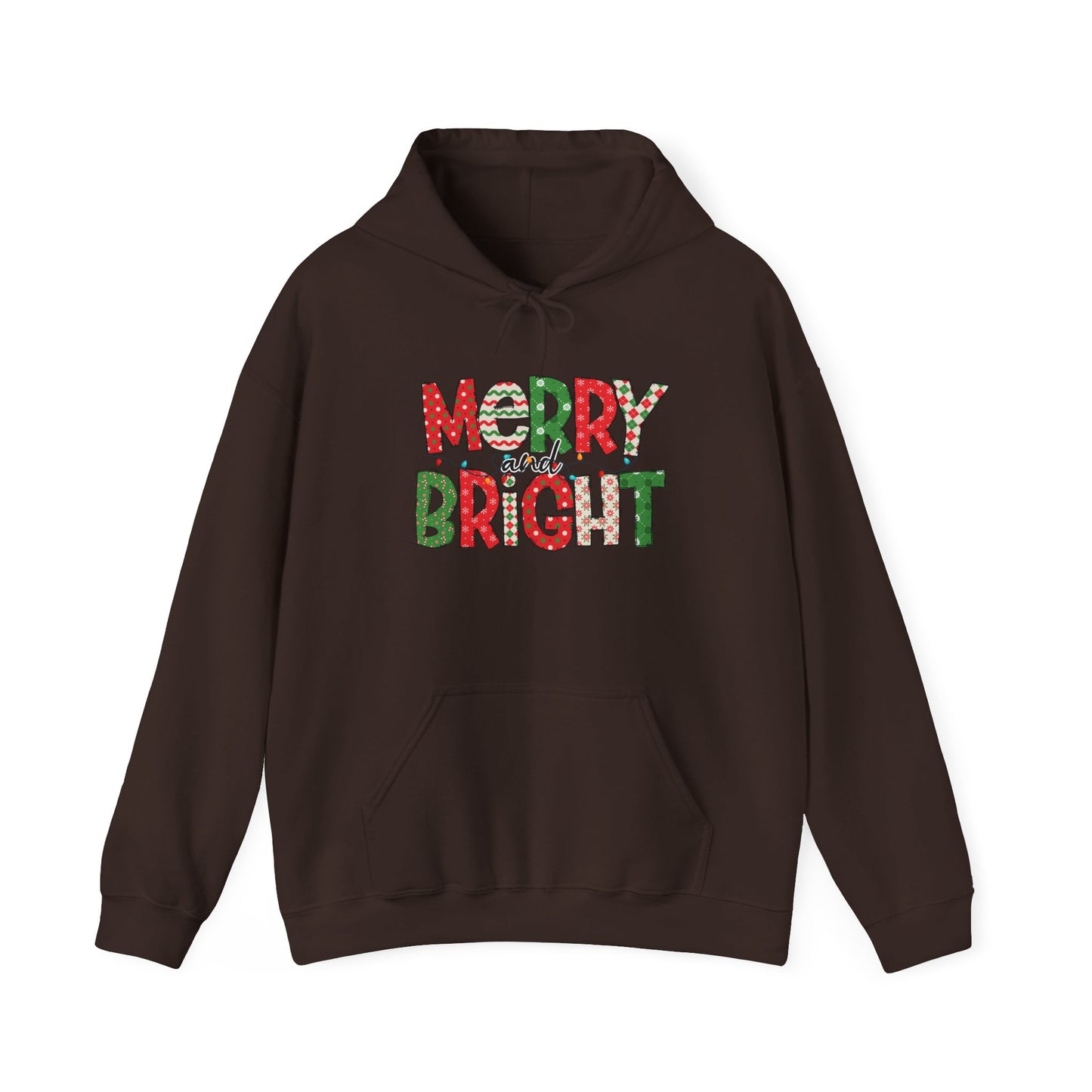 Merry and Bright Christmas Hoodie