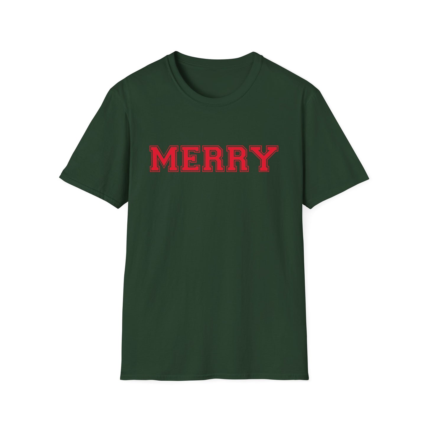 Merry Funny Christmas T-Shirt — Holiday Humor Tee