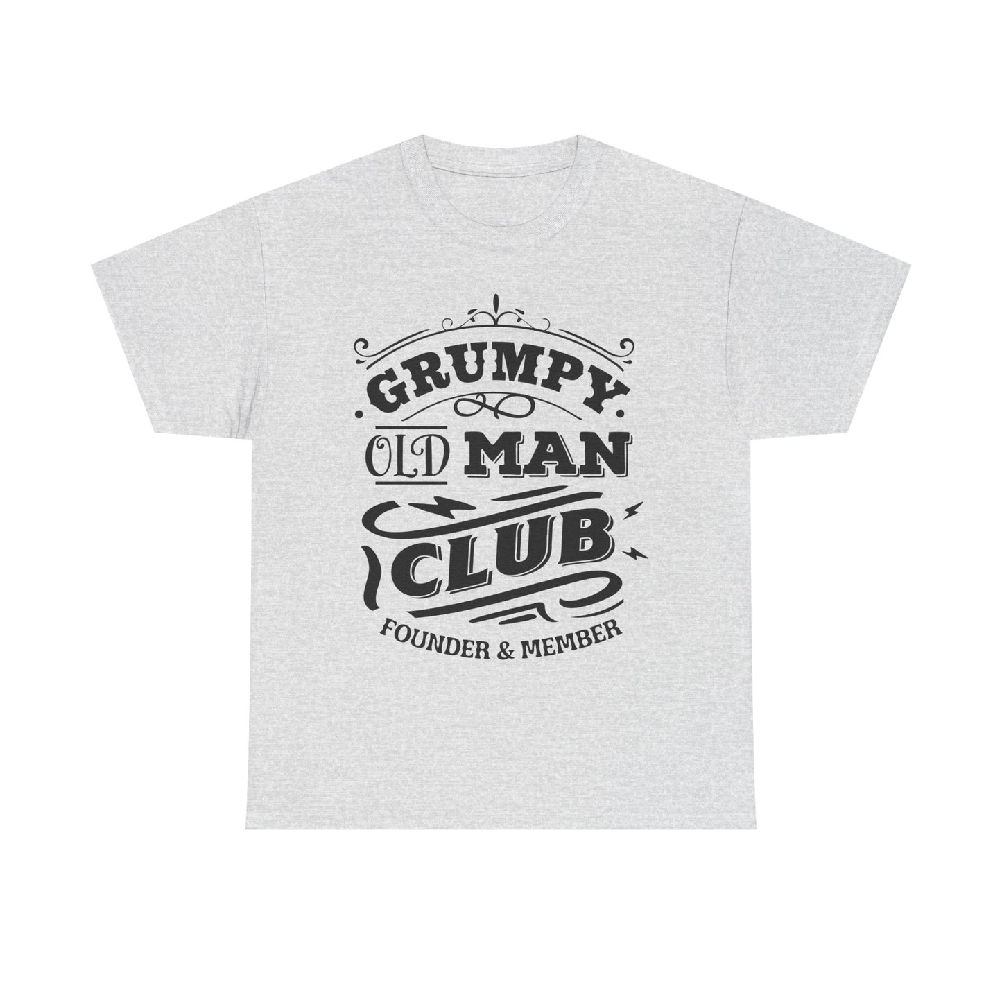 Grumpy Old Man Club Classic Unisex Heavy Cotton Tee for Dads