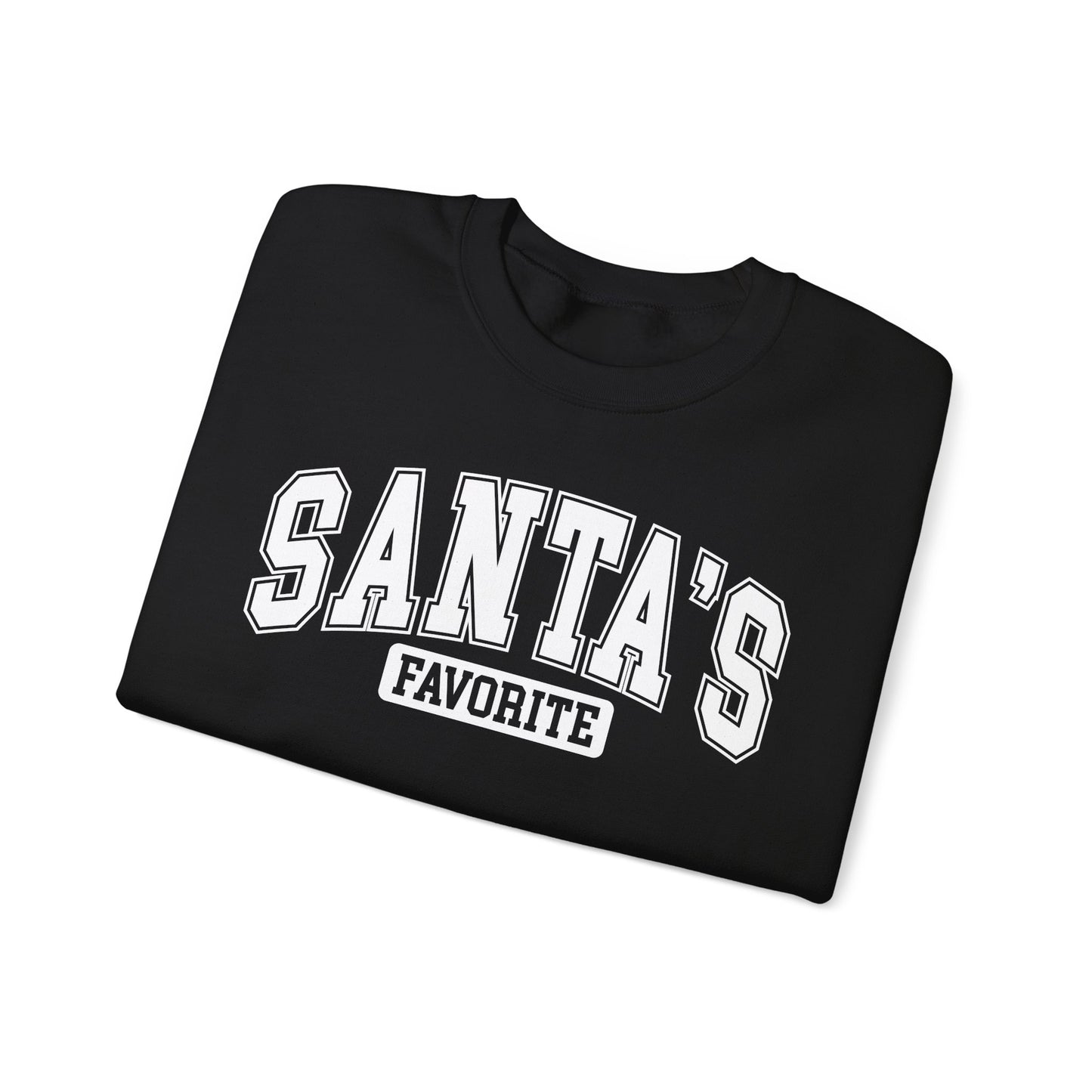 Santa's Favorite Crewneck Sweatshirt