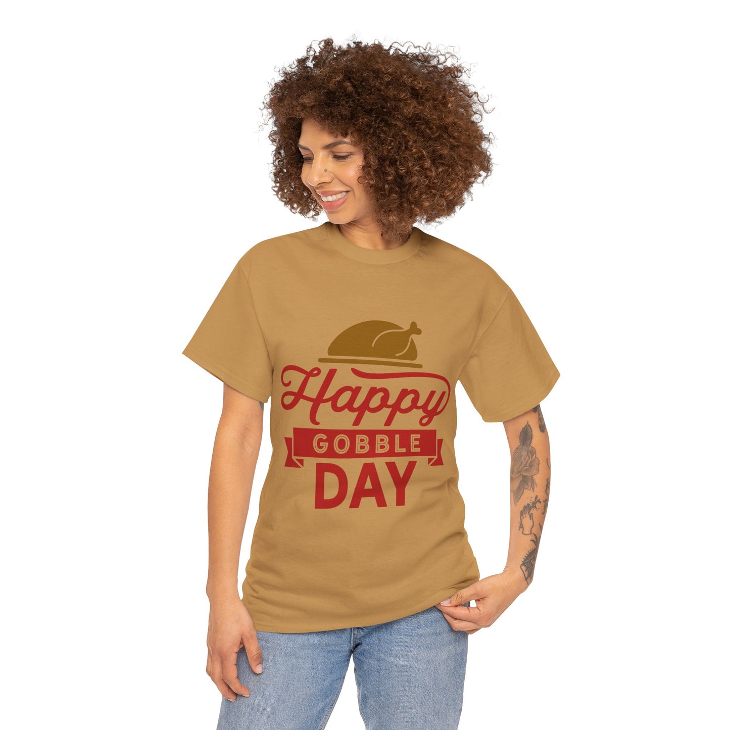 Happy Gobble Day Thanksgiving Tee