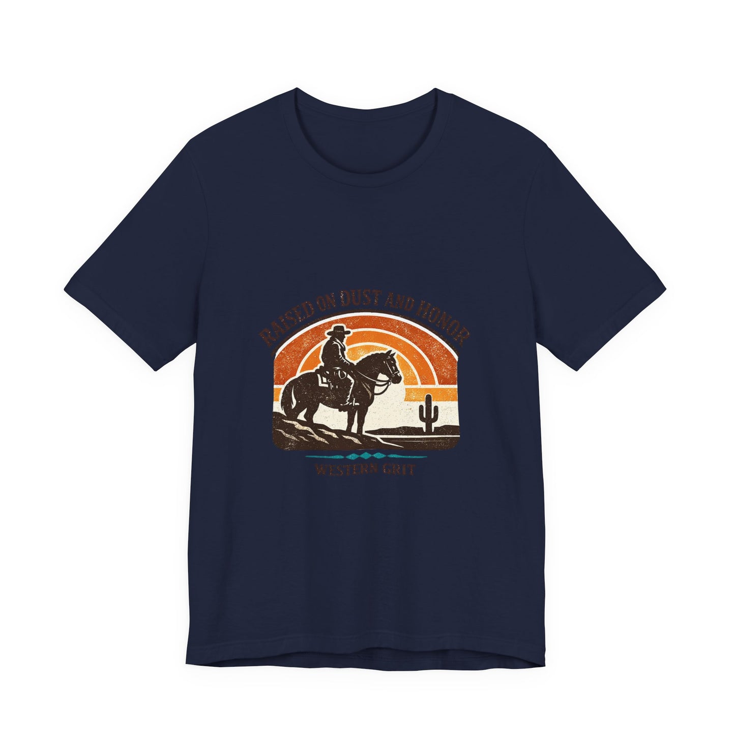 Raised on Dust and Honor Tee | Western cowboy, vintage Americana
