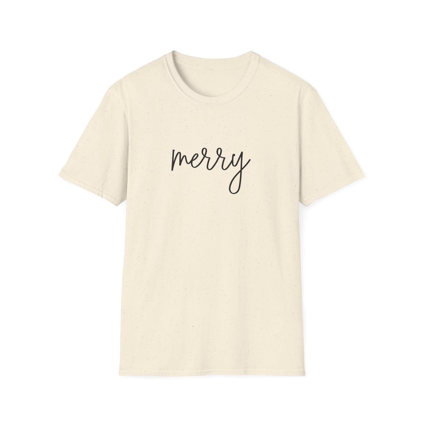 Merry Holiday T-Shirt — Cute Unisex Holiday Tee