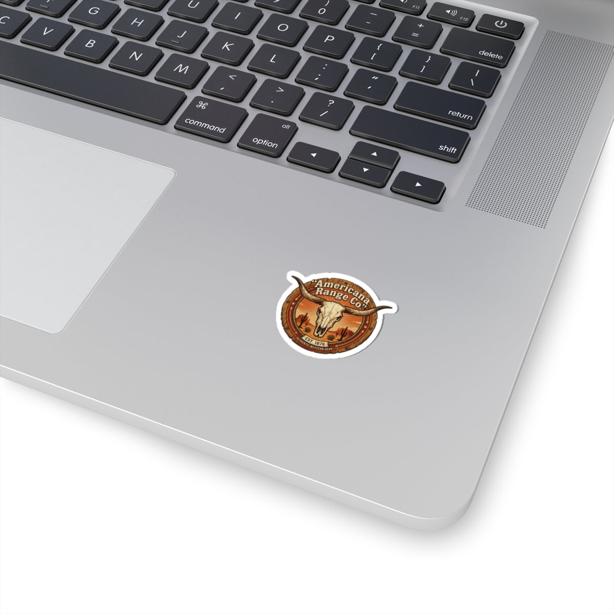 Americana Range Co. Skull Sticker | Western, Vintage Cowboy
