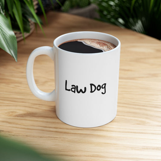 Savvy Law Dog Lawyer's Mug (11oz & 15oz)