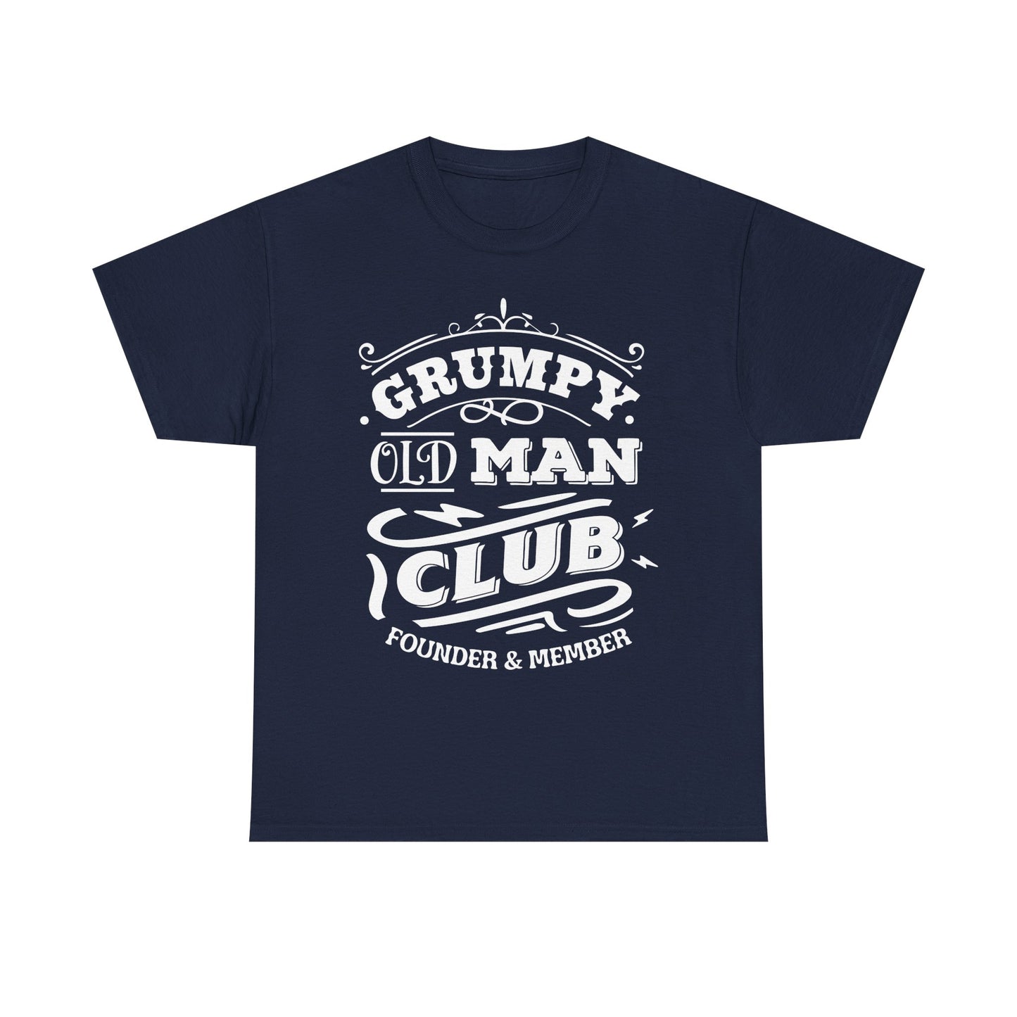 Grumpy Old Man Club Classic Unisex Heavy Cotton Tee for Dads