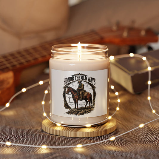 Honor the Old Ways Candle | Western, Americana Soy Candle