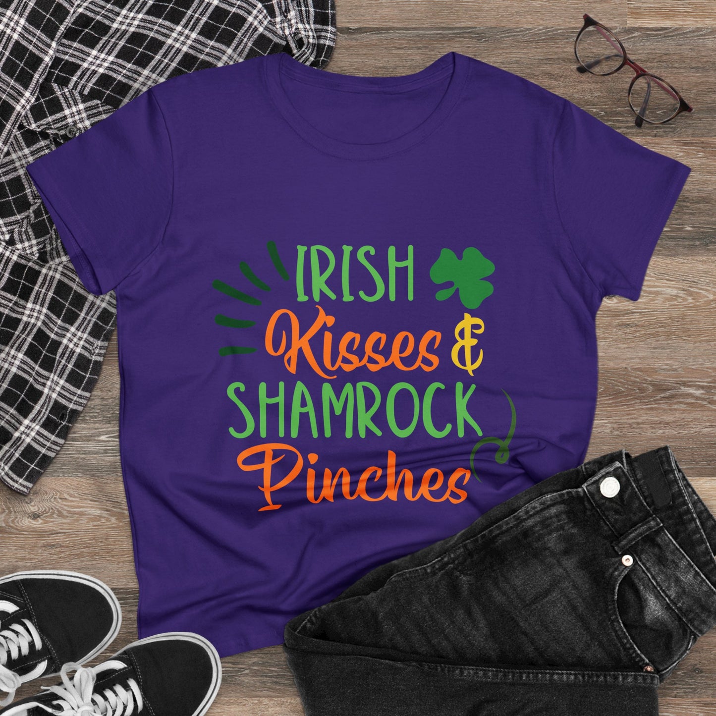 Irish Kisses St. Patrick's Day Women's Tee