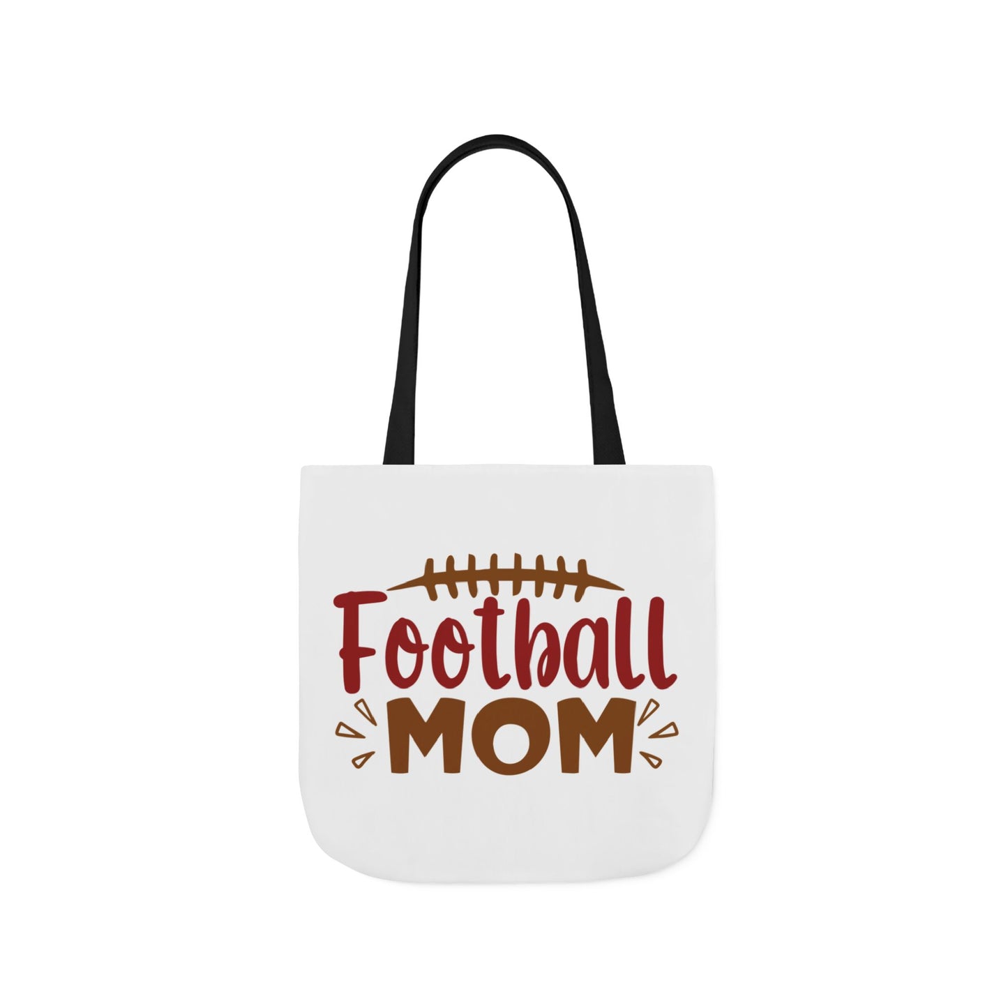 Football Mom Canvas Tote Bag — Game Day Reusable Grocery & Gear Tote