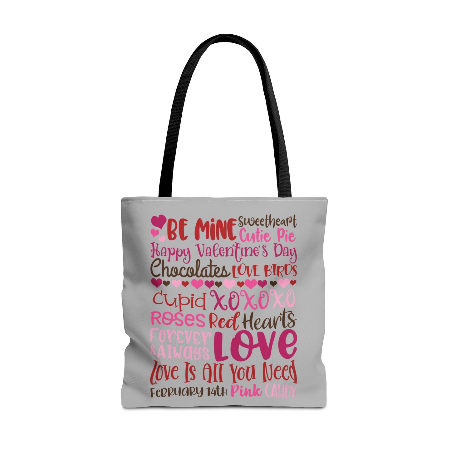 Valentine’s Day Love Words Tote Bag