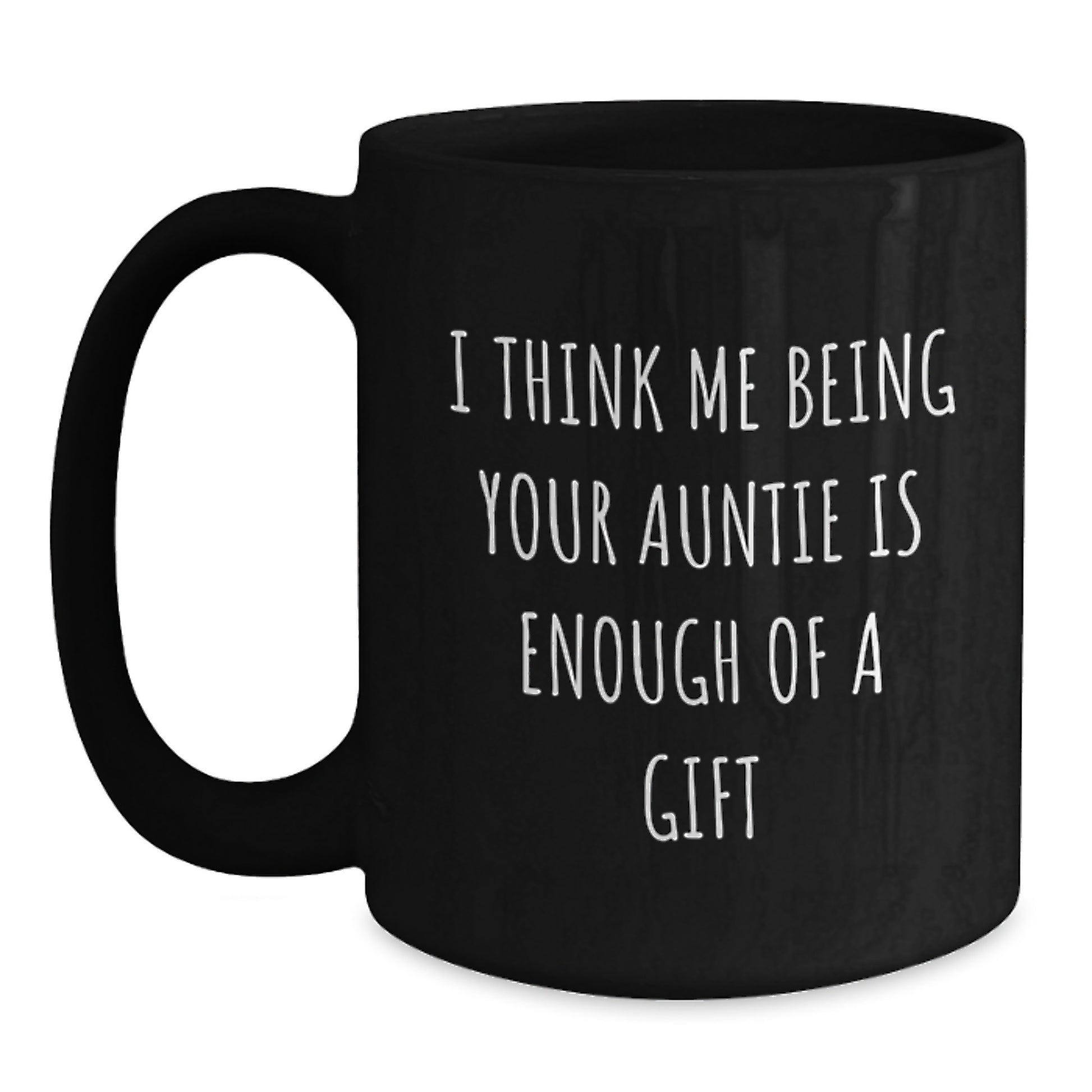 Birthday Gift Mug for Her – Auntie Present – 11oz Ceramic Coffee Mug - Main