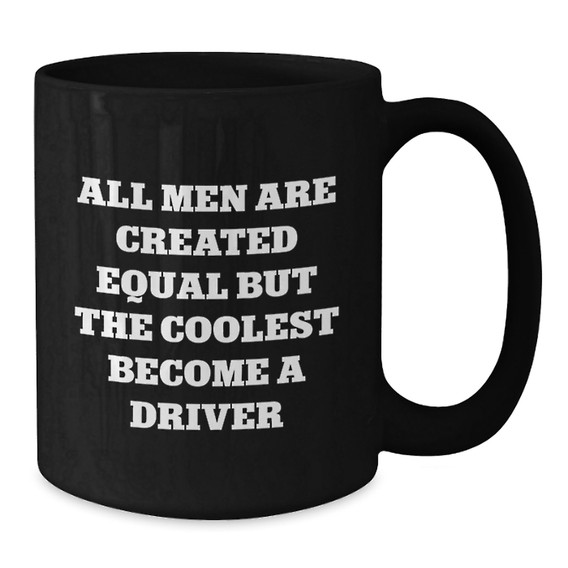 Driver Keepsake Black Coffee Mug for Him 11oz Birthday Gift - Additional