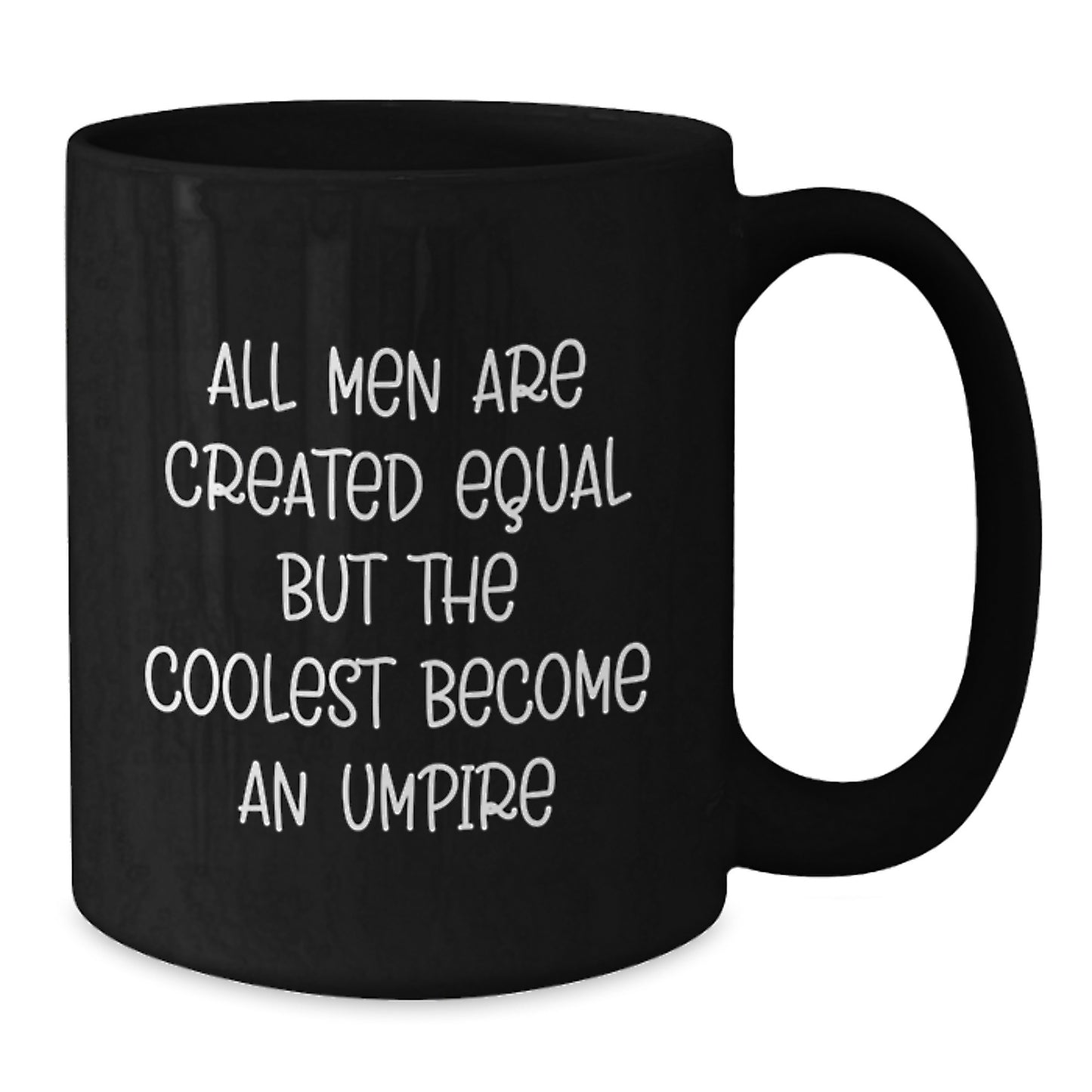 Funny Umpire Gifts from Men for Umpires Umpire Black Coffee Mug Unique Gifts - Additional