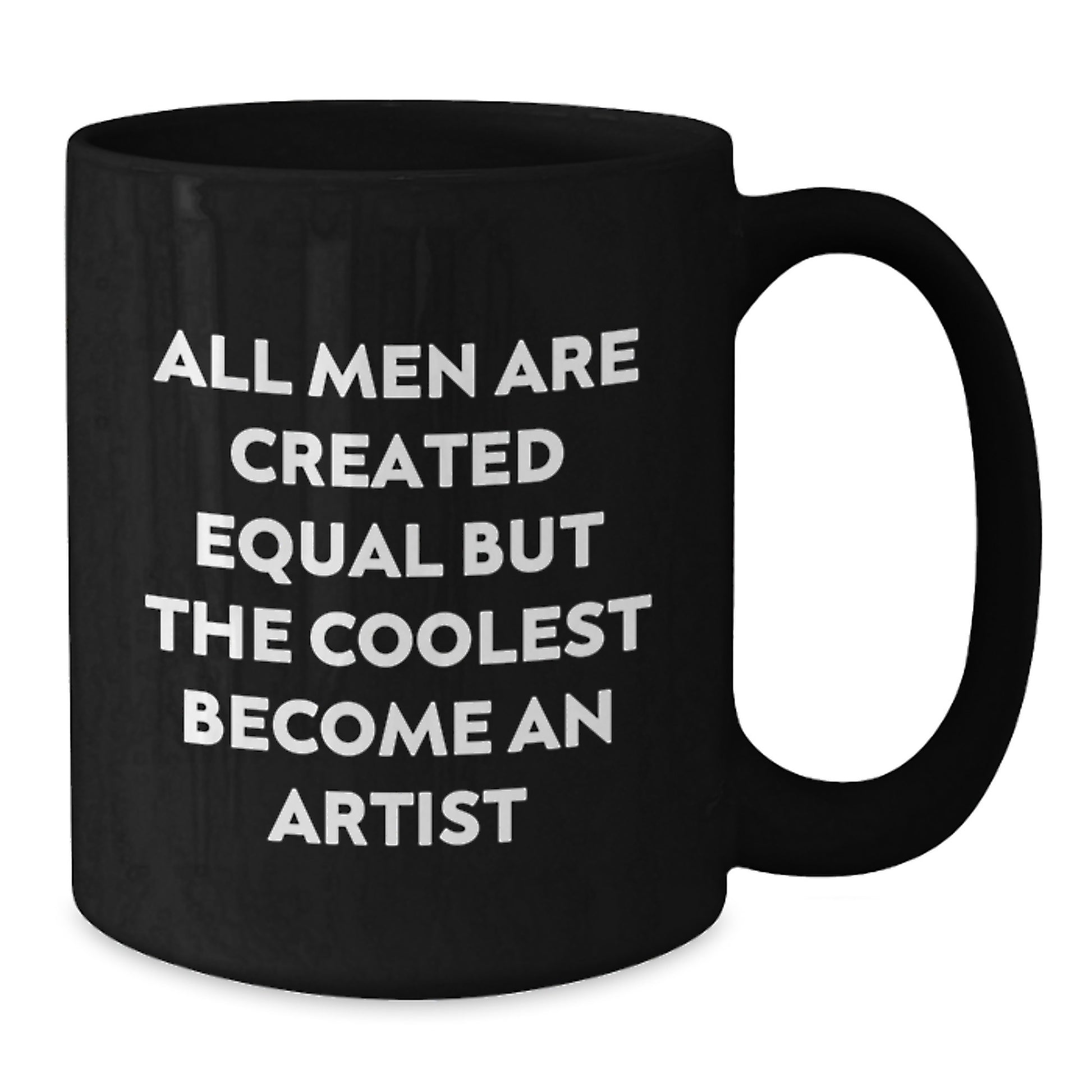 Artist Keepsake Black Coffee Mug for Him Graduation Gift - Additional