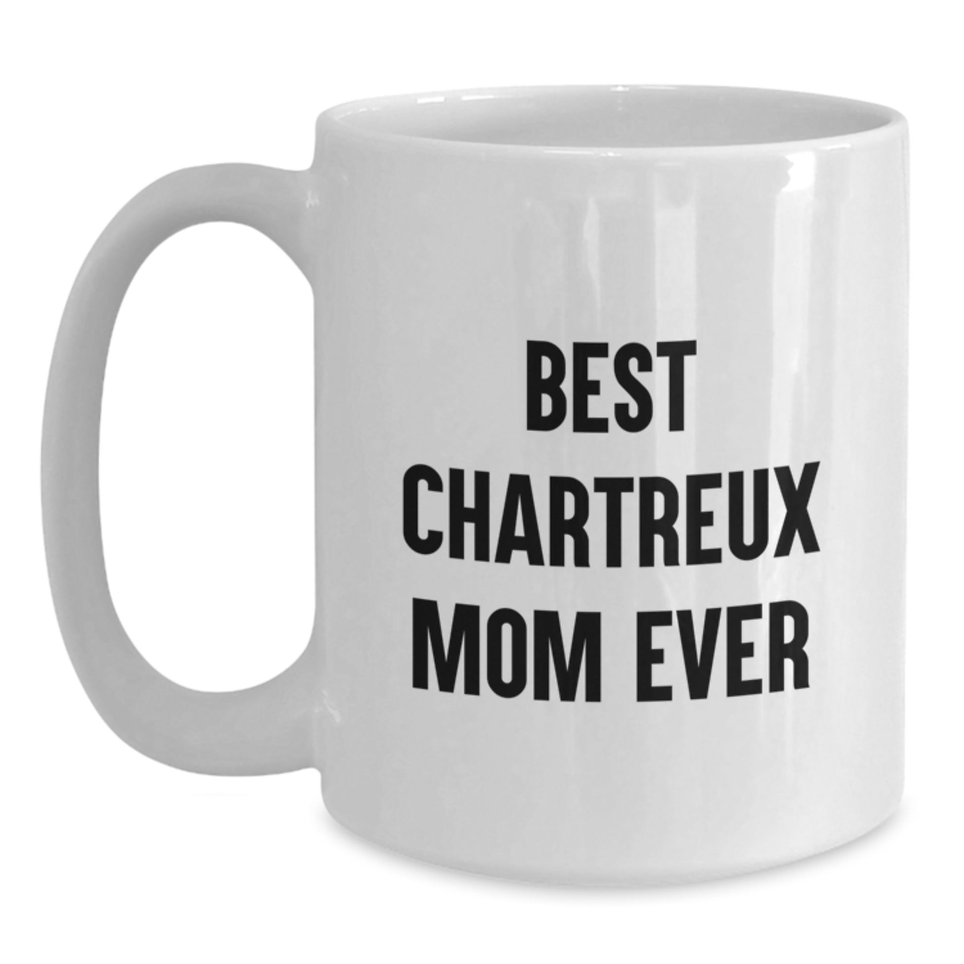 Chartreux Cat Mom Funny White Coffee Mug Gifts for Graduation from Friends - Main