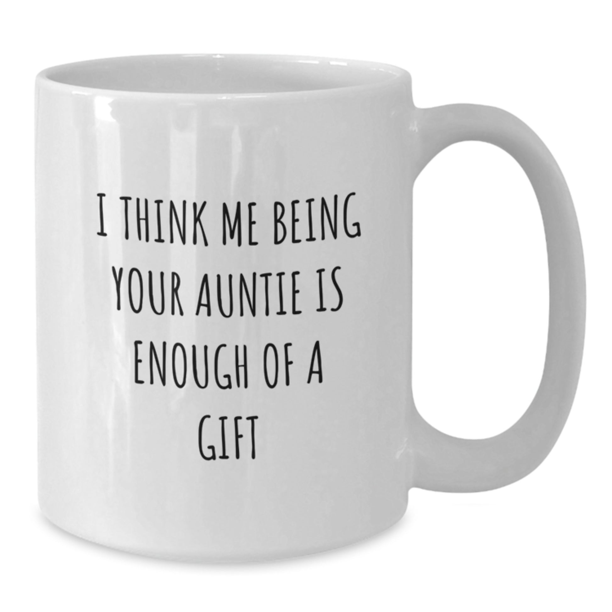 Auntie White Coffee Mug Companion for a Best Friend Birthday Gift - Additional